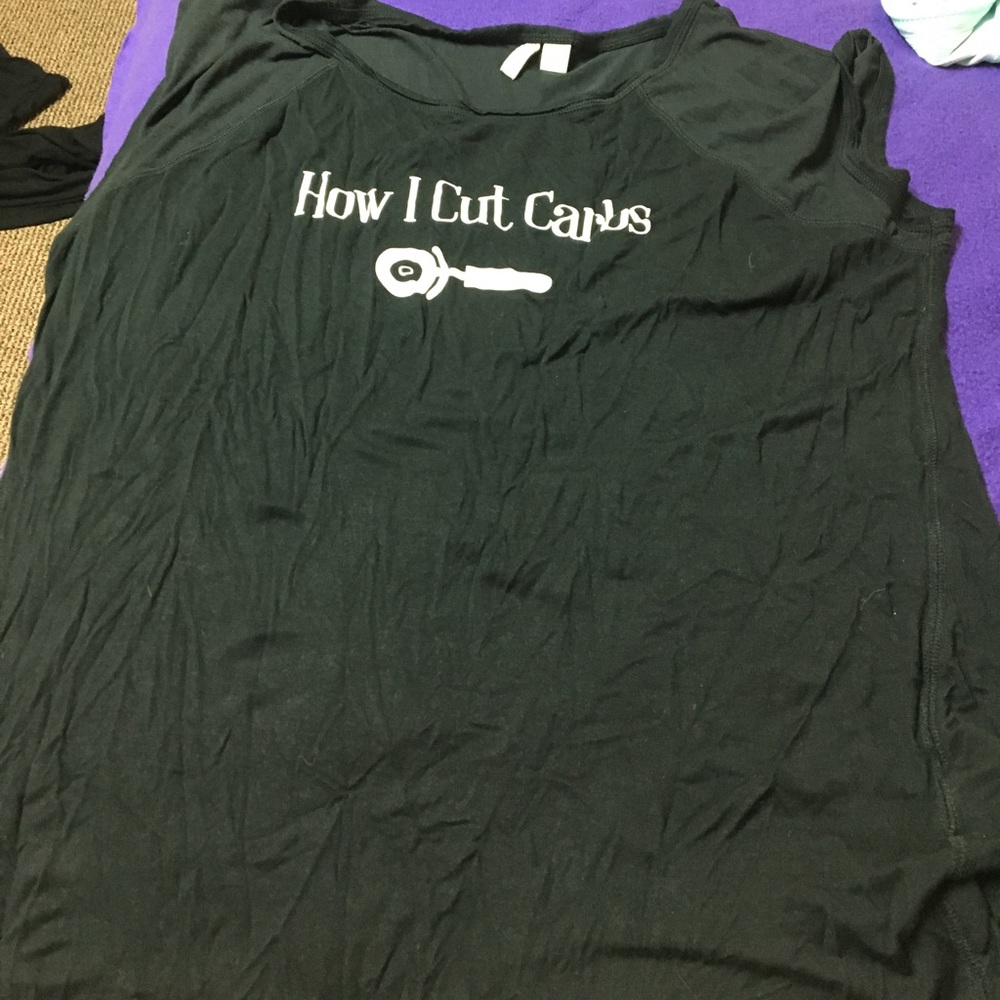 How I cut carbs t shirt